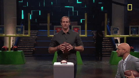 Drew Brees Performance GIF by National Geographic Channel