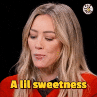 Hilary Duff Sugar GIF by First We Feast