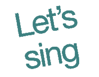 Lets Sing Sticker by Heartland Festival