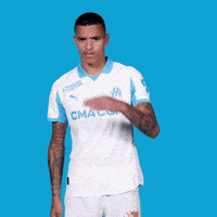 Football Cant See You GIF by Olympique de Marseille