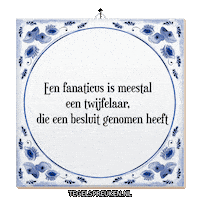 Focus Ontspanning Sticker by Tegelspreuken.nl