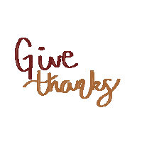 Give Thanks Sticker
