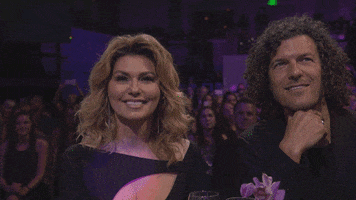 excited shania twain GIF by CMT Artists of the Year