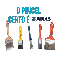Atlas Pinceis Sticker by Pincéis Atlas