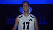 Gocougs Ncaavolleyball GIF by BYU Cougars