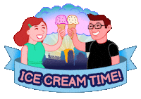 Celebrate Ice Cream Sticker