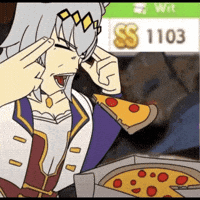 Pizza Horse GIF