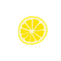clairelapaillette summer yellow fresh cocktail Sticker