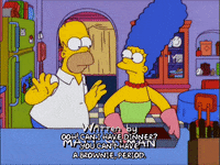 Misbehaving Episode 18 GIF by The Simpsons