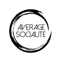 AverageSocialite averagesocialite average socialite Sticker