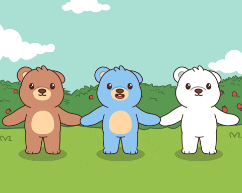 Work Together Teddy Bear GIF by BEARISH