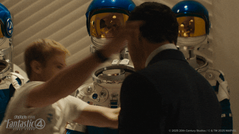 Happy Fantastic Four GIF by Marvel Studios
