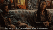 Dont Know Reaction GIF by grown-ish