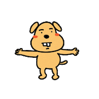 agathaastari dance fun party dog Sticker