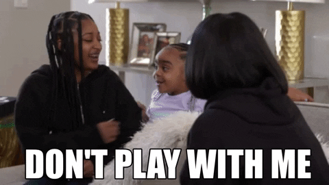 Allblk Dont Play With Me GIF by WE tv