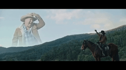 Meme Screaming Cowboy GIF by Jason Clarke