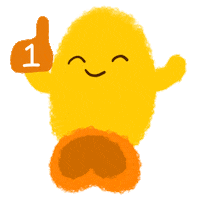 Happy Number One Sticker