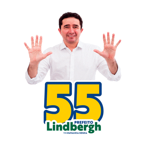 lindberghmartins55 55 prefeito voto eleicao Sticker