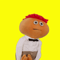 Happy Puppet GIF by Gerbert!