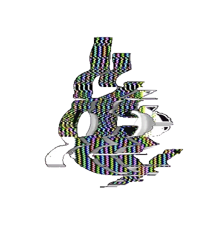 Glitch Emoji Sticker by #BASILIO