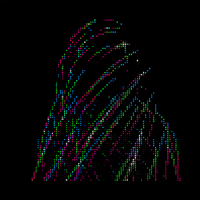 1mposter art animation loop 3d GIF