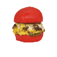Comida Eating Sticker by Wulf Burger
