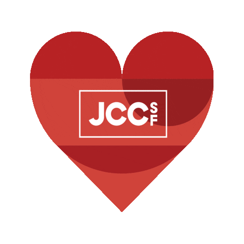 JCCSF giphyupload love heart jccsf Sticker