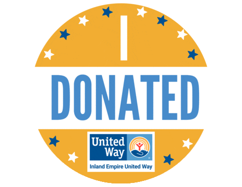 igave idonated Sticker by ieUnitedWay