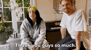 Billie Eilish Thank You GIF by Global Citizen