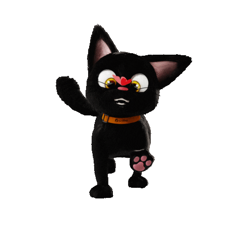 Happy Cat Sticker by Ourofino Saúde Animal
