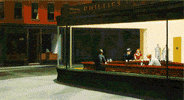 hopper nighthawks GIF by Tobias Rothe