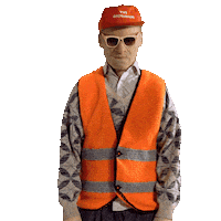 Old Man Yes Sticker by KIWIE