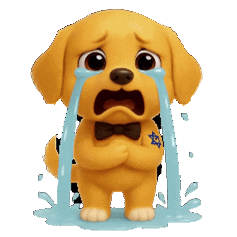 Sad Tears Sticker