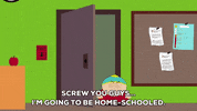 leaving eric cartman GIF by South Park 