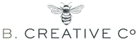 Beecreativeco rein graphics reingraphics bee creative bee creative company Sticker