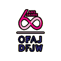 ofajdfjw 60ans Sticker