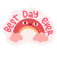 Excited Love It Sticker by Demic