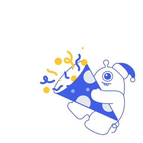 Happy New Year Party Sticker by TMON