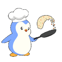 Gordon Ramsay Cooking Sticker by Pudgy Penguins