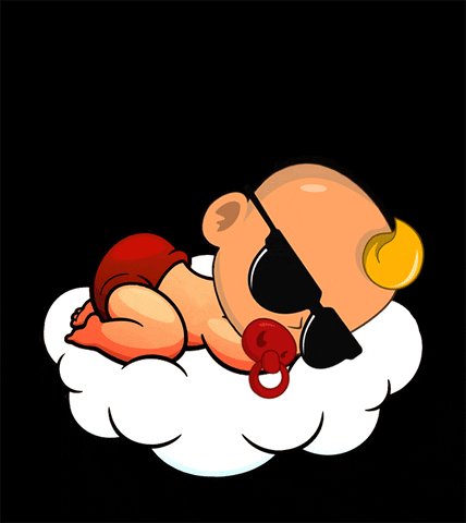 WallStreetBaby giphyupload baby tired good night GIF