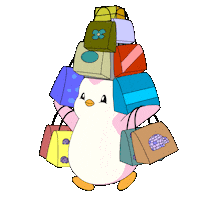 Happy Pink Sticker by Pudgy Penguins