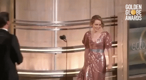 claire foy GIF by Golden Globes