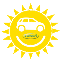 Fun Smile Sticker by Sunny Cars Mietwagen