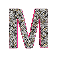 Missmatilda leo letter m missmatilda Sticker