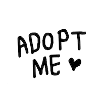 Dog Adopt Sticker