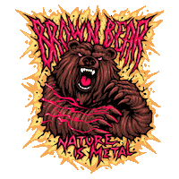 Brown Bear Claw Sticker by Nature Is Metal