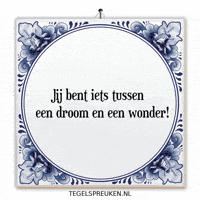 Wonder Hoop GIF by Tegelspreuken.nl