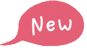 Pink New Post Sticker