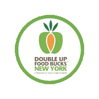 doubleupnys double up double up food bucks Sticker