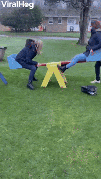Sudden Seesaw Mishap